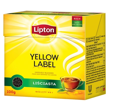 Yellow Label herbata czarna liściasta 100g
