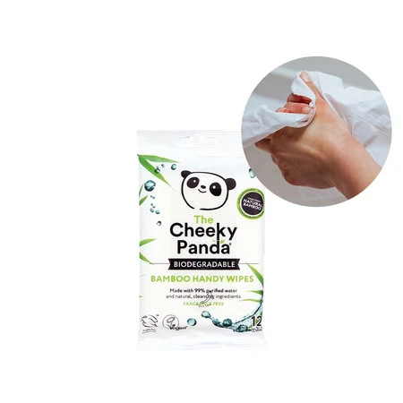 Cheeky Panda, Chusteczki nawilżane, 12 szt.
