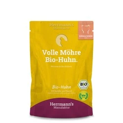 Zestaw 10x HERRMANN'S Selection Cat Bio Huhn - bio kurczak (100g)