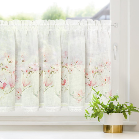 FIRANA GOTOWA AMELIA 150 X 60 CM BIAŁY