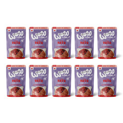 Zestaw 10x WOW CAT Rind Pute - wołowina z indykiem dla dorosłych kotów (125g)