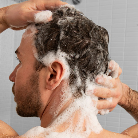 Attitude SUPER LEAVES MEN, Szampon i odżywka do włosów 2w1 dla mężczyzn, nadające objętość - Bursztyn i cytrus, 415 ml