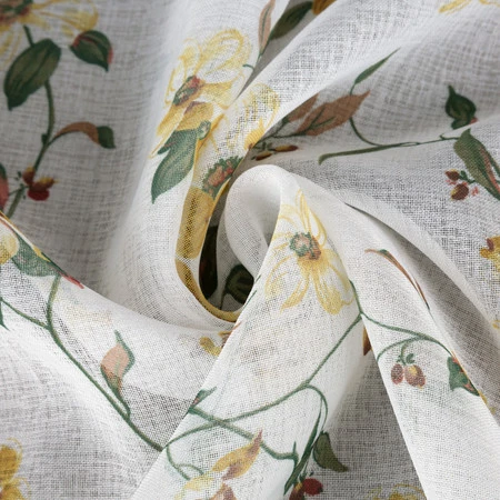 ZASŁONA GOTOWA DINA NA TAŚMIE 140 X 270 CM BIAŁY