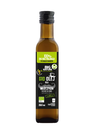 Big Nature Olej DLA MĘŻCZYZN bio tłoczony na zimno 250ml