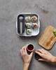 BB - Lunch box kwadratowy, morski