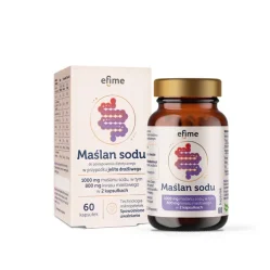 EkaMedica Efime Maślan sodu 1000 mg 60 kaps.