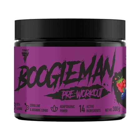 Trec BOOGIEMAN 300g przedtreningówka smak owoce leśne