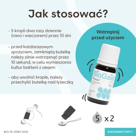 BioGaia Pharax D3 krople 5ml