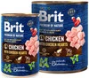 BRIT Premium by Nature CHICKEN Drób Jagody 400g