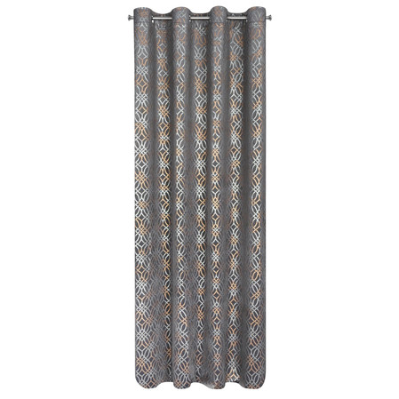 ZASŁONA GOTOWA ARETA 140 X 250 CM STALOWY