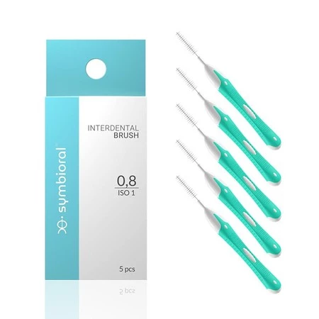 SYMBIORAL INTERDENTAL BRUSH 0,8MM 5szt. ISO 1