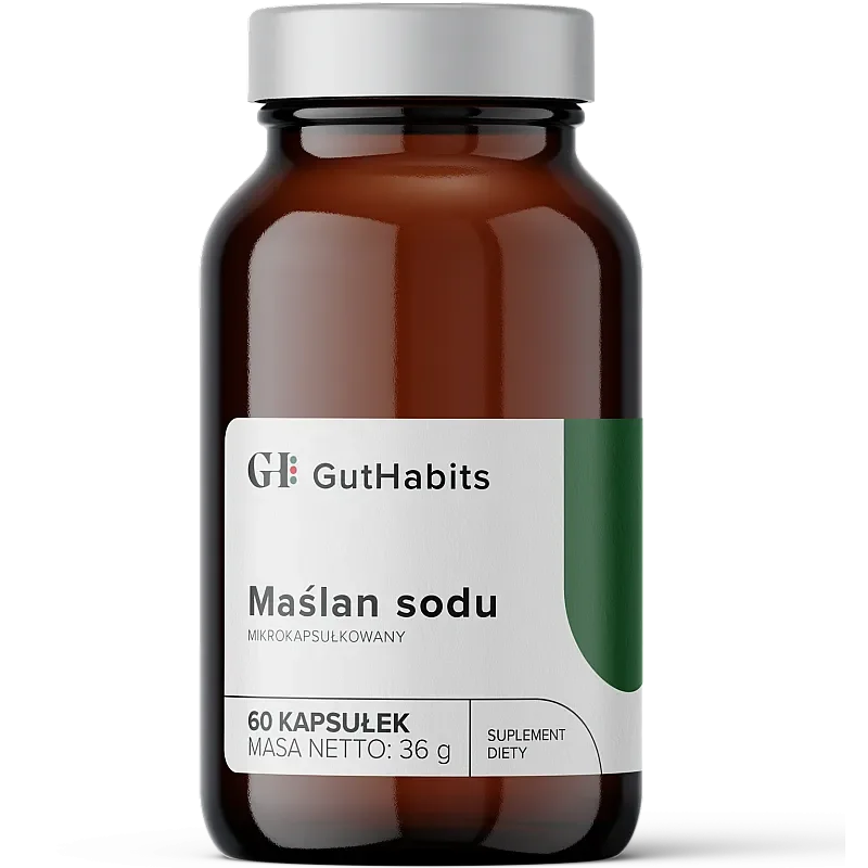 GutHabits Maślan Sodu 60 kaps. - Nabea.pl