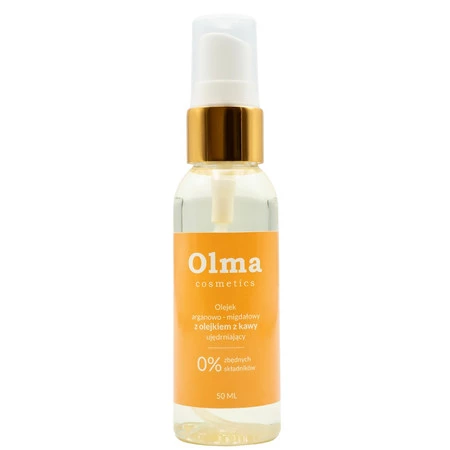Olma Comsetics Olejek arganowo - migdałowy z olejkiem z kawy - Ujędrniający 50 ml