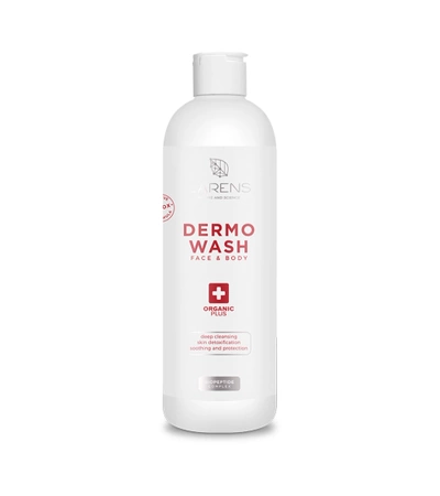Larens - Dermo Wash Face & Body,  płyn do mycia twarzy i ciała z kompleksem naturalnych peptydów - 200 ml