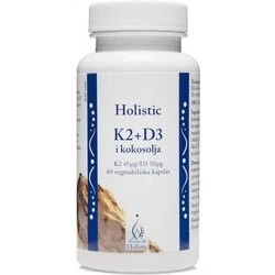 K2 + D3 rozpuszczone w Oleju Kokosowym (60 kaps.)