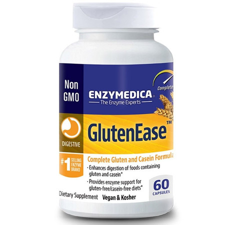 ENZYMEDICA GlutenEase wsparcie trawienia 60 kaps.