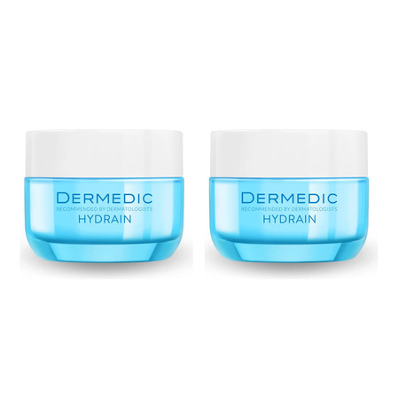 Zestaw: 2x Dermedic HYDRAIN krem-żel ultranawilżający 50 ml