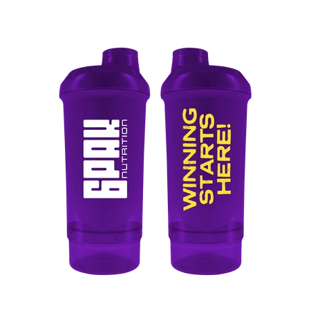 6PAK SHAKER WINNING STARTS HERE PURPLE 500+150ml