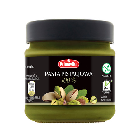 Primavika Pasta pistacjowa 100% 190 g