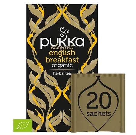 Pukka – Elegant English Breakfast, Herbata – 20 saszetek