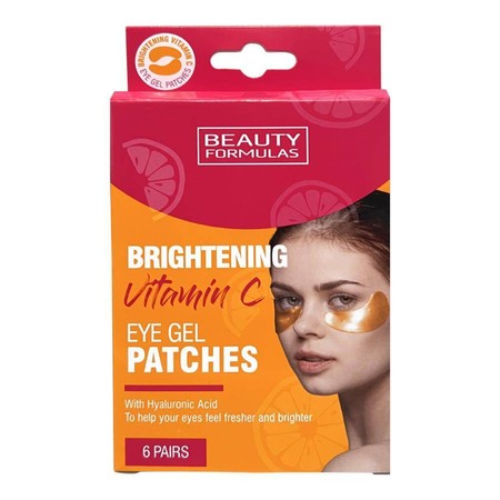 Beauty Formulas Brightening Vitamin C Żelowe Płatki pod oczy 1op.-6par