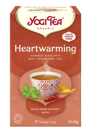 HERBATKA ROZGRZEWAJĄCA (HEARTWARMING) BIO (17 x 1,8 g) 30,6 g - YOGI TEA