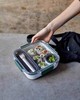 BB - Lunch box kwadratowy, oliwkowy