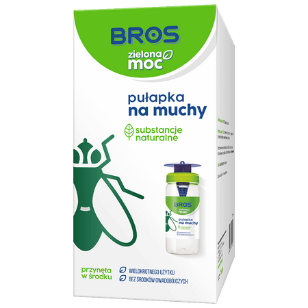 BROS - Zielona Moc pułapka na muchy