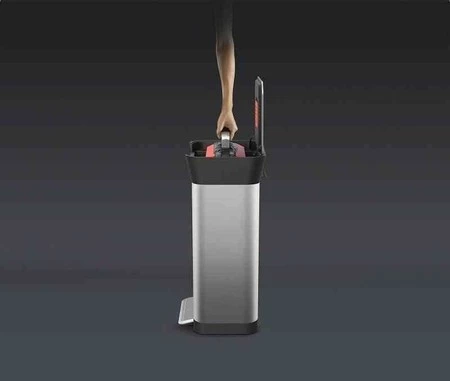 JJ - Kosz na śmieci 30l Titan, stalowy