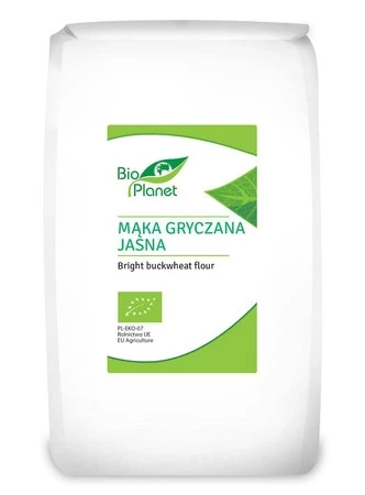 Bio Planet − Mąka gryczana jasna BIO − 1 kg