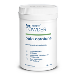 ForMeds Powder Beta Carotene wsparcie oczu 60 porcji