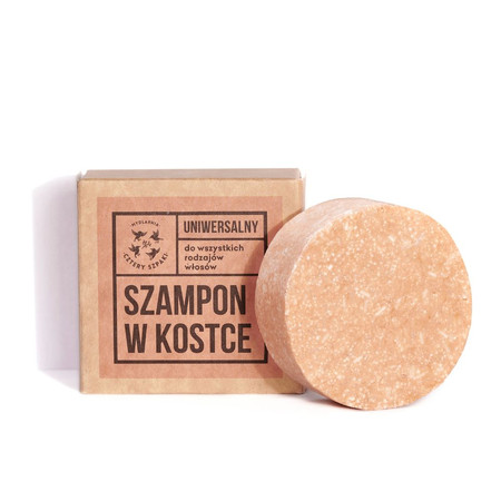 Mydlarnia cztery szpaki, Uniwersalny szampon do włosów w kostce, 75 g