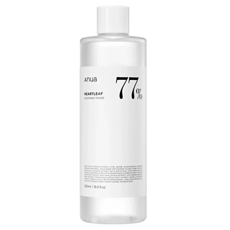 Heartleaf 77% Soothing Toner łagodzący tonik do twarzy 500ml