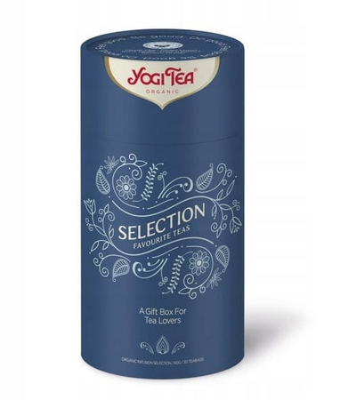 YOGI TEA HERBATKA MIX PREZENTOWY BIO (5 SMAKÓW) (30 x 2 g) 60 g