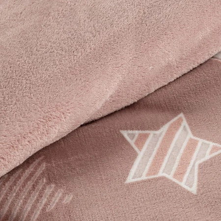 Komplet pościeli Flano 4 200 x, 220 cm, Pudrowy róż