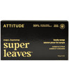 Attitude SUPER LEAVES MEN, Mydło w kostce do ciała, dla mężczyzn - Bursztyn i cytrus, 113 g