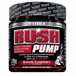 Weider Rush Pump przedtreningówka 375 g smak wiśnia