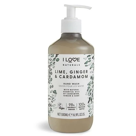 Naturals Hand Wash żel do mycia rąk Lime Ginger & Cardamon 500ml