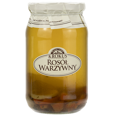 Krokus ROSÓŁ WARZYWNY BEZ DODATKU CUKRU BEZGLUTENOWY 810 ml