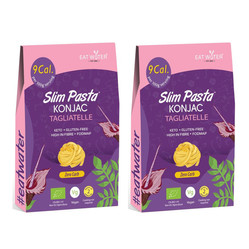 Zestaw: 2x MAKARON (KONJAC) TAGLIATELLE BEZGLUTENOWY BIO 270 g (200 g) - SLIM