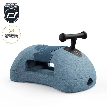 SCOOTANDRIDE My First Ewolucyjny jeździk pchacz 3w1 6 m+ Steel