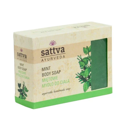 Sattva - Mydło do ciała w kostce Mięta 125g
