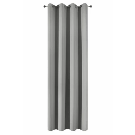 ZASŁONA GOTOWA D91 PARISA 135 X 250 CM SZARY