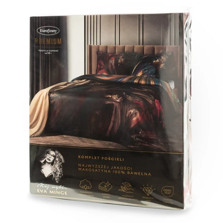 Pościel Astral 220 x 200 cm, Czarny