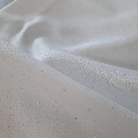 OBRUS ELLEN 40 X 140 CM BIAŁY