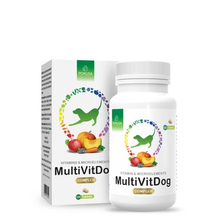 Pokusa MultiVit Dog Witaminy dla psa 120 tabl.