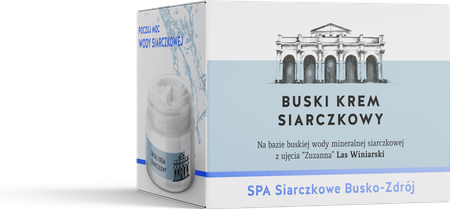Dr Duda - Buski krem siarczkowy z wit. A + E - 50 ml