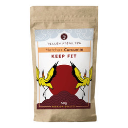 Yellow Stork Tea Matcha+ Curcumin zielona herbata 50g KRÓTKA DATA 2026-09-30