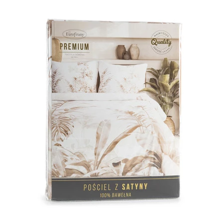 Komplet Pościeli Satynowej Premium25 140 x 200 cm, Biały