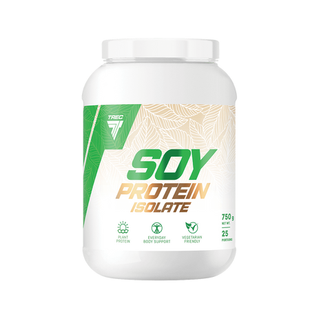 TREC Soy Protein Isolate Odżywka białkowa Izolat 750g smak malina
